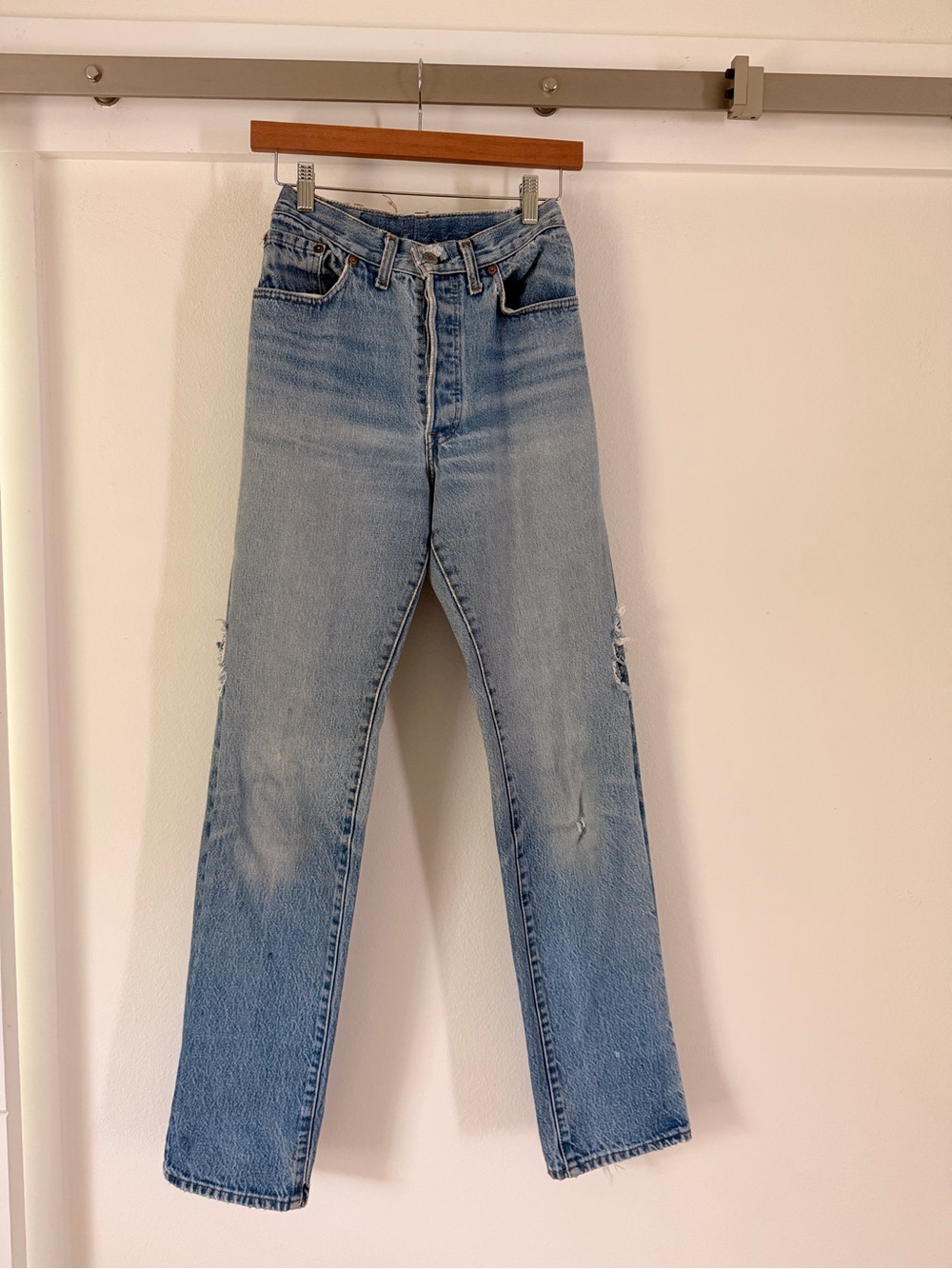 Vintage Levi’s 501 High-Rise Straight Jeans
